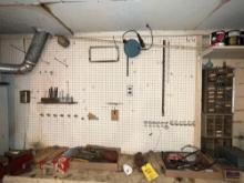 Muffler and Exhaust Clamps, Hardware Organizers, Vise, Content Only of Cabinets