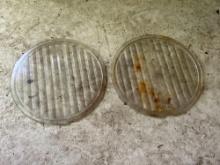 20's Ford flat head light glass lenses