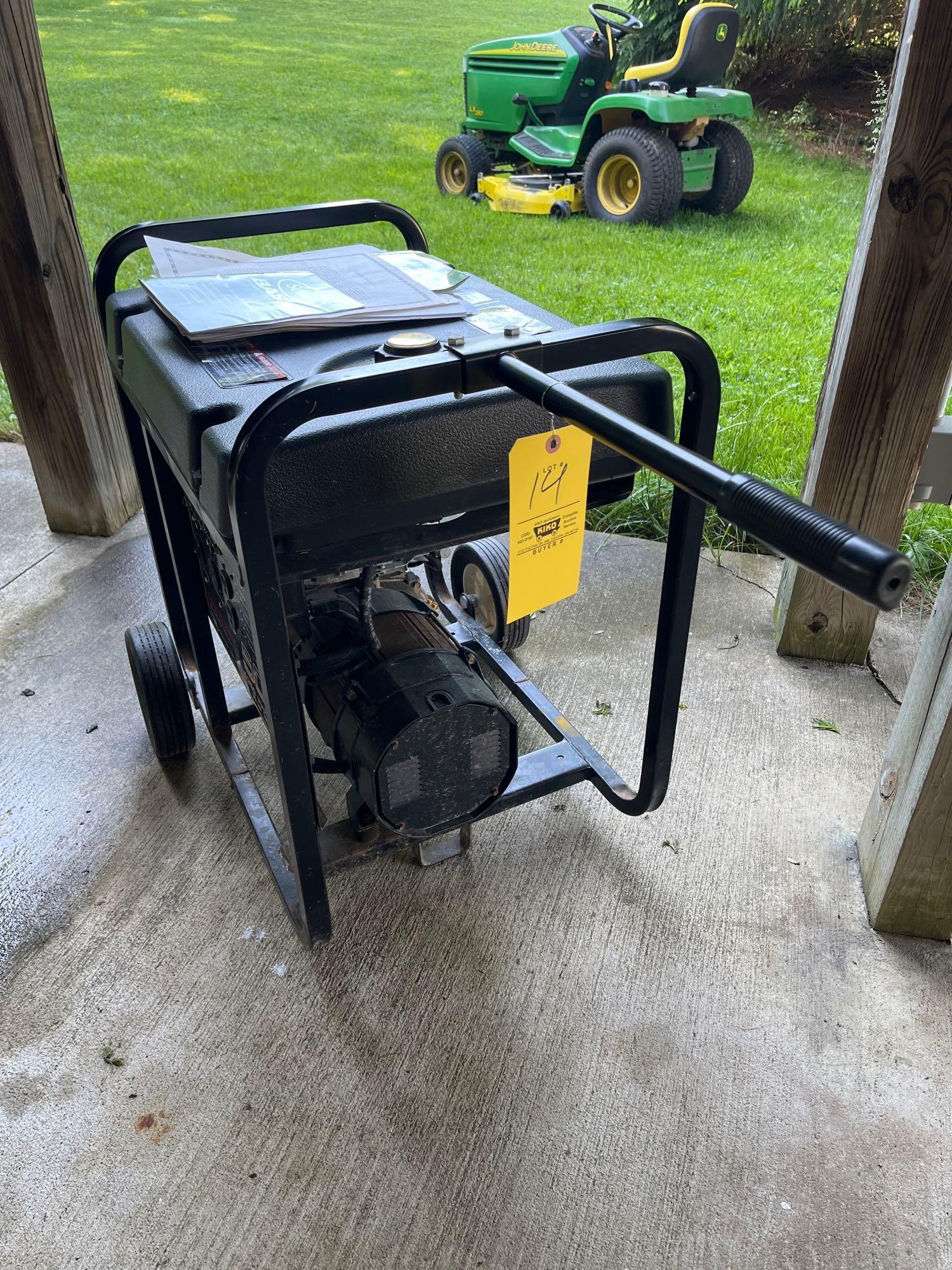 Generac 5000 Watt Generator, runs