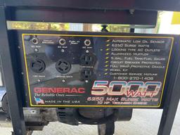 Generac 5000 Watt Generator, runs