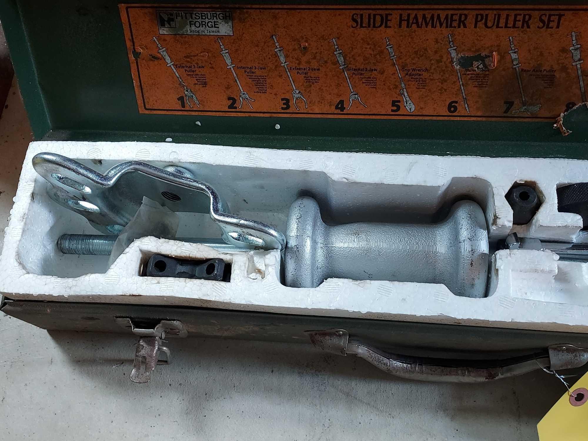 Pittsburgh Forge Slide Hammer Set & 2 Torque Wrenches