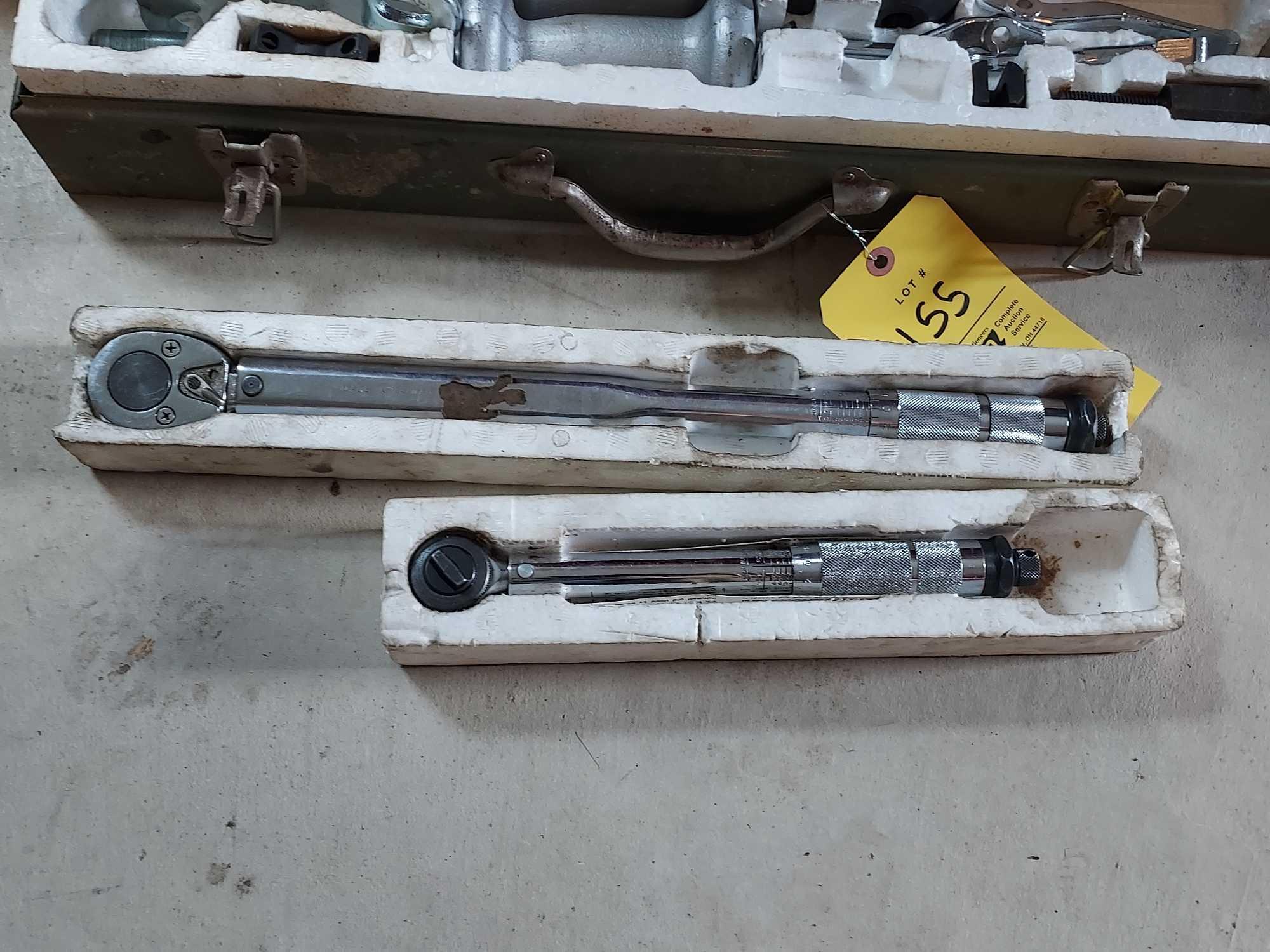 Pittsburgh Forge Slide Hammer Set & 2 Torque Wrenches