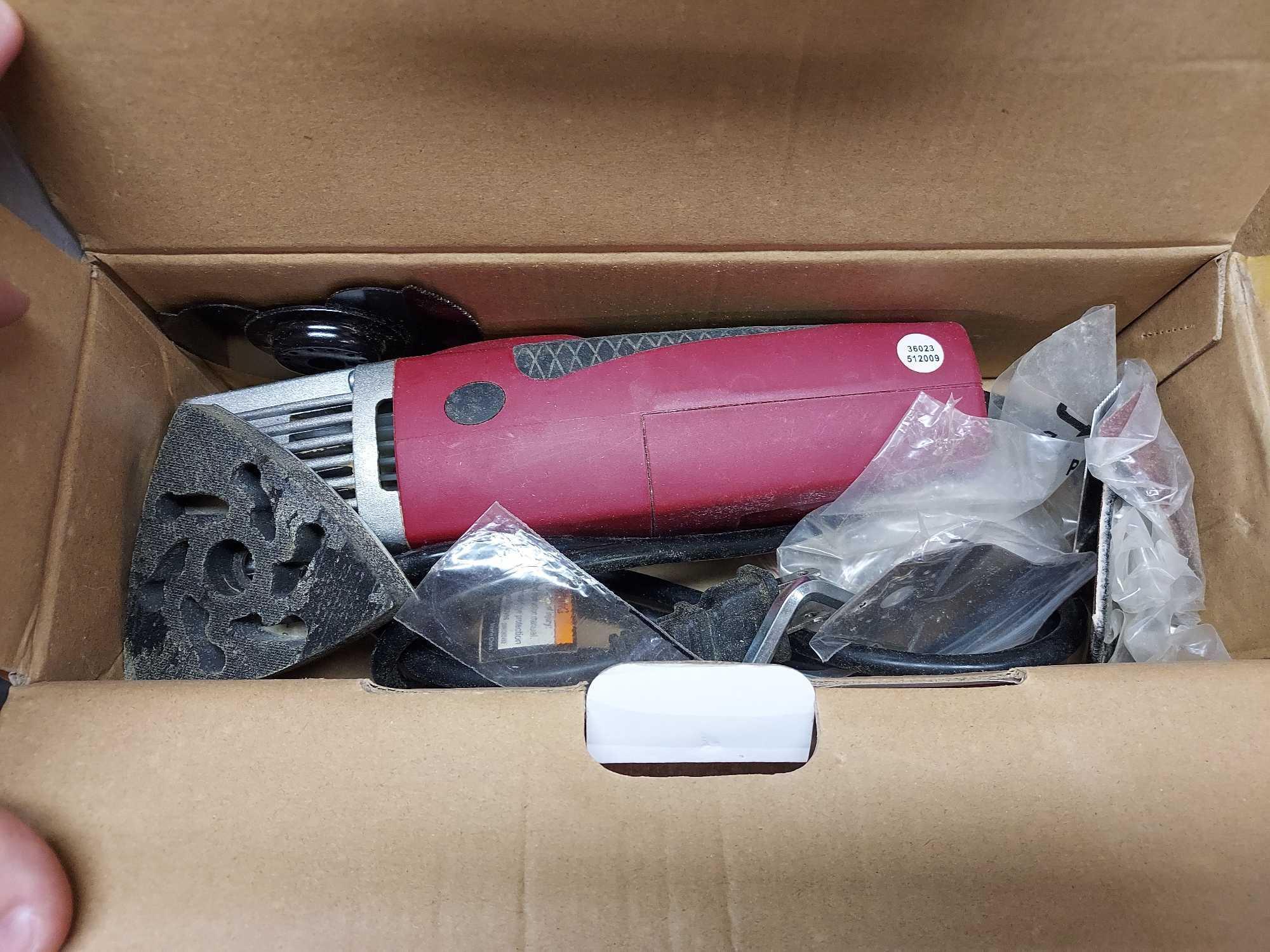 Chicago Electric 3 In. x 21 In. Belt Sander & Power Tool w/ Cen-Tech Snake