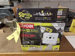 Ryobi 18V Lithium-Ion Drill & Circular Saw Set w/ Batteries & Charger