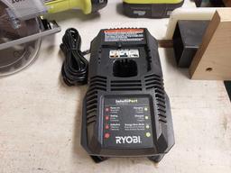 Ryobi 18V Lithium-Ion Drill & Circular Saw Set w/ Batteries & Charger