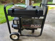 Generac 5000 Watt Generator, runs