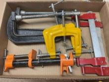 Box of Assorted Clamps