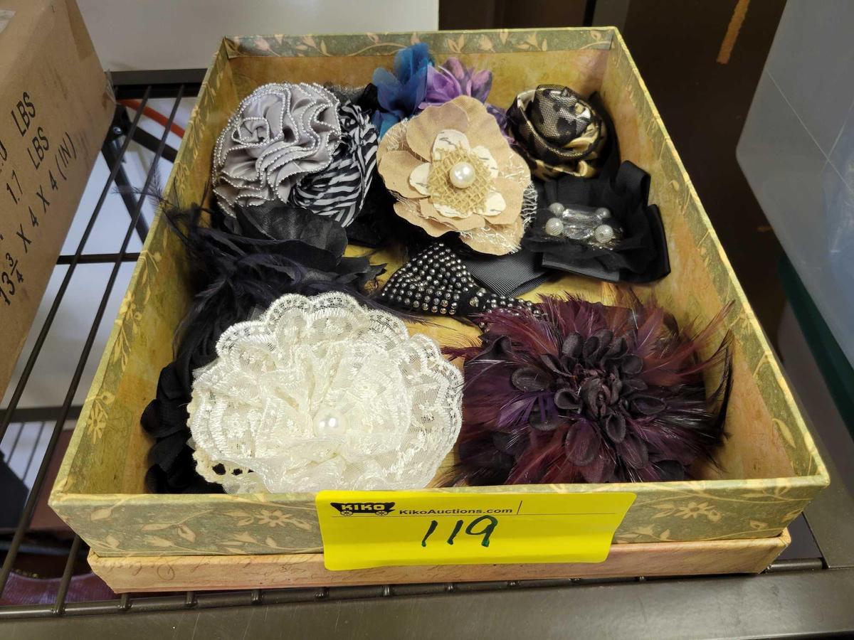 Box Of Pins, Bows with clips