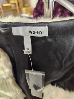 WD NY 1x faux fur coat