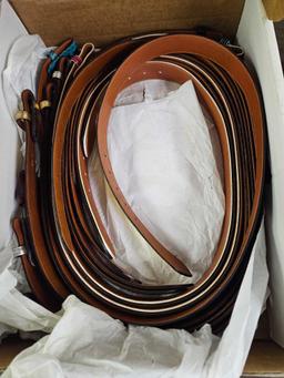 Box of lady's belts
