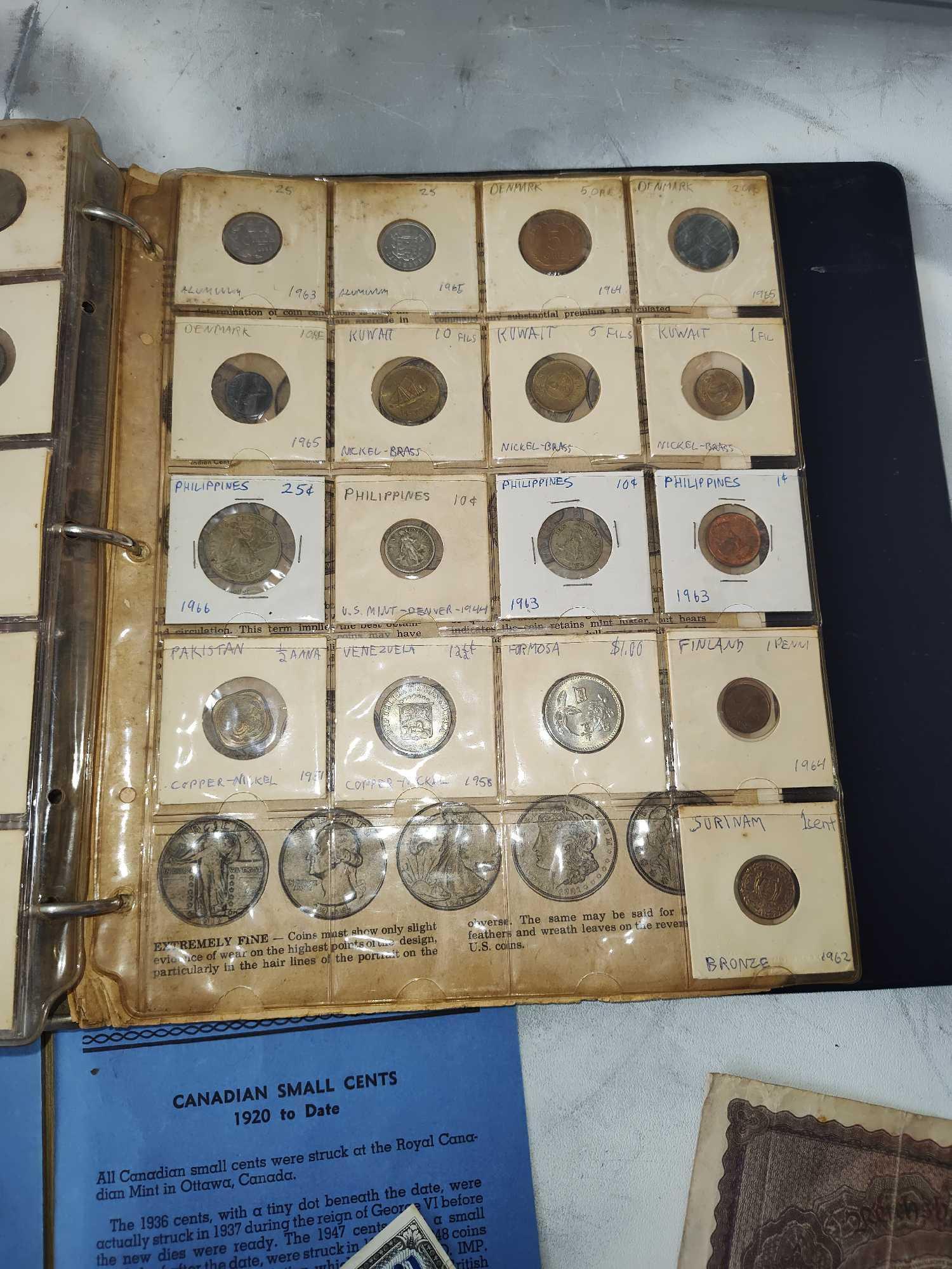 Lot Of Forgein Coins Money