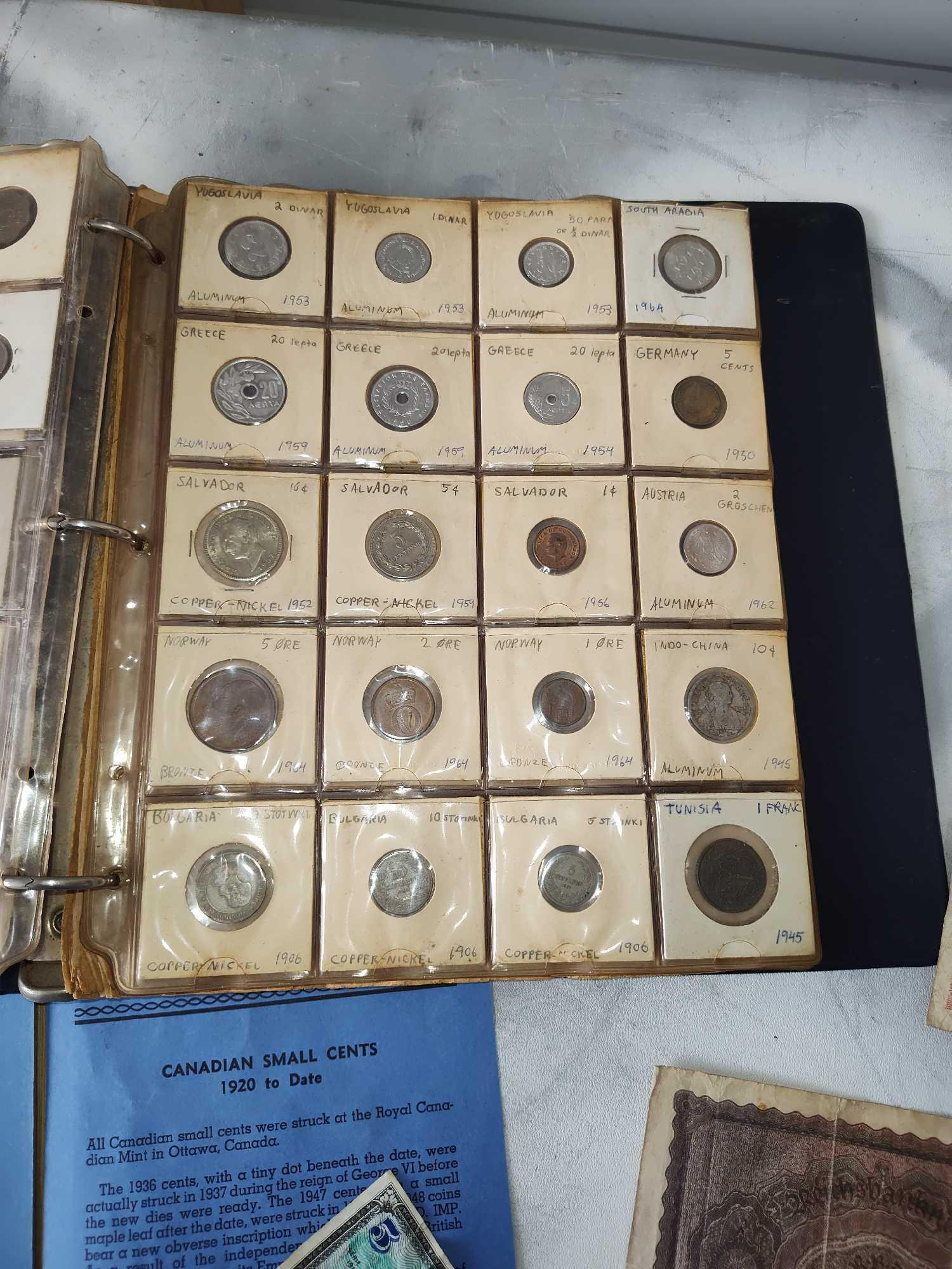 Lot Of Forgein Coins Money