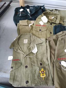 Vintage Boy Scout Shirts,