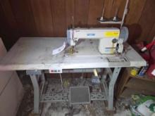 Chicago Electric Treadle Sewing Machine w/ Stand
