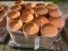 Pallet of Clay Saucers