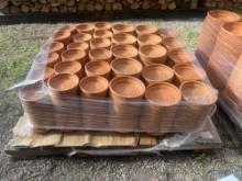Pallet of Clay Saucers