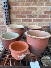 (5) Flower Pots