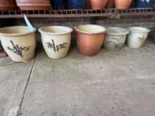 (5) Flower Pots Made in Malaysia