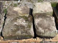 Pallet of Sandstone Landscaping Rock