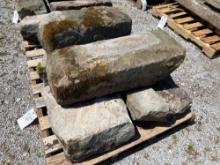 Pallet of Sandstone Landscaping Rock