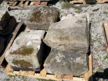 Pallet of Sandstone Landscaping Rock