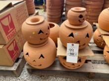 Terra Cotta Pumpkins