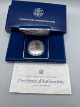 1987 Constitution Silver Dollar