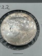 1922 Double Headed Peace Dollar, Novelty Piece,