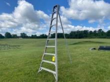F.R. Stokes Aluminum Orchard Ladder 10ft