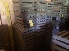 Assorted Wood Apple Crates