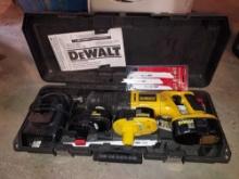 Dewalt 18V Reciprocating Saw w/ Batteries & Charger