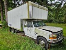 1994 Ford F350 xlt 7.3L turbo diesel box truck