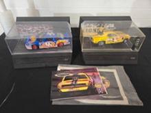 2 Legends Diecast Cars w/ Cases