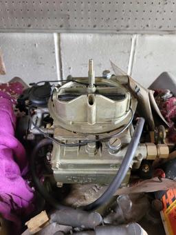 Ford 351 Windsor engine and stand
