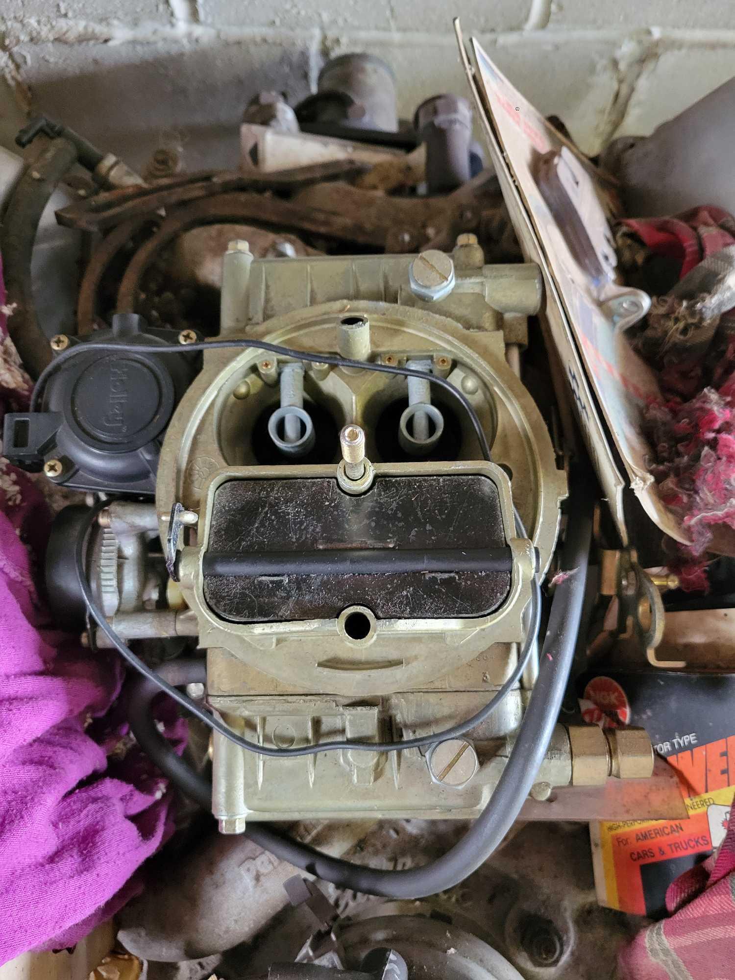 Ford 351 Windsor engine and stand