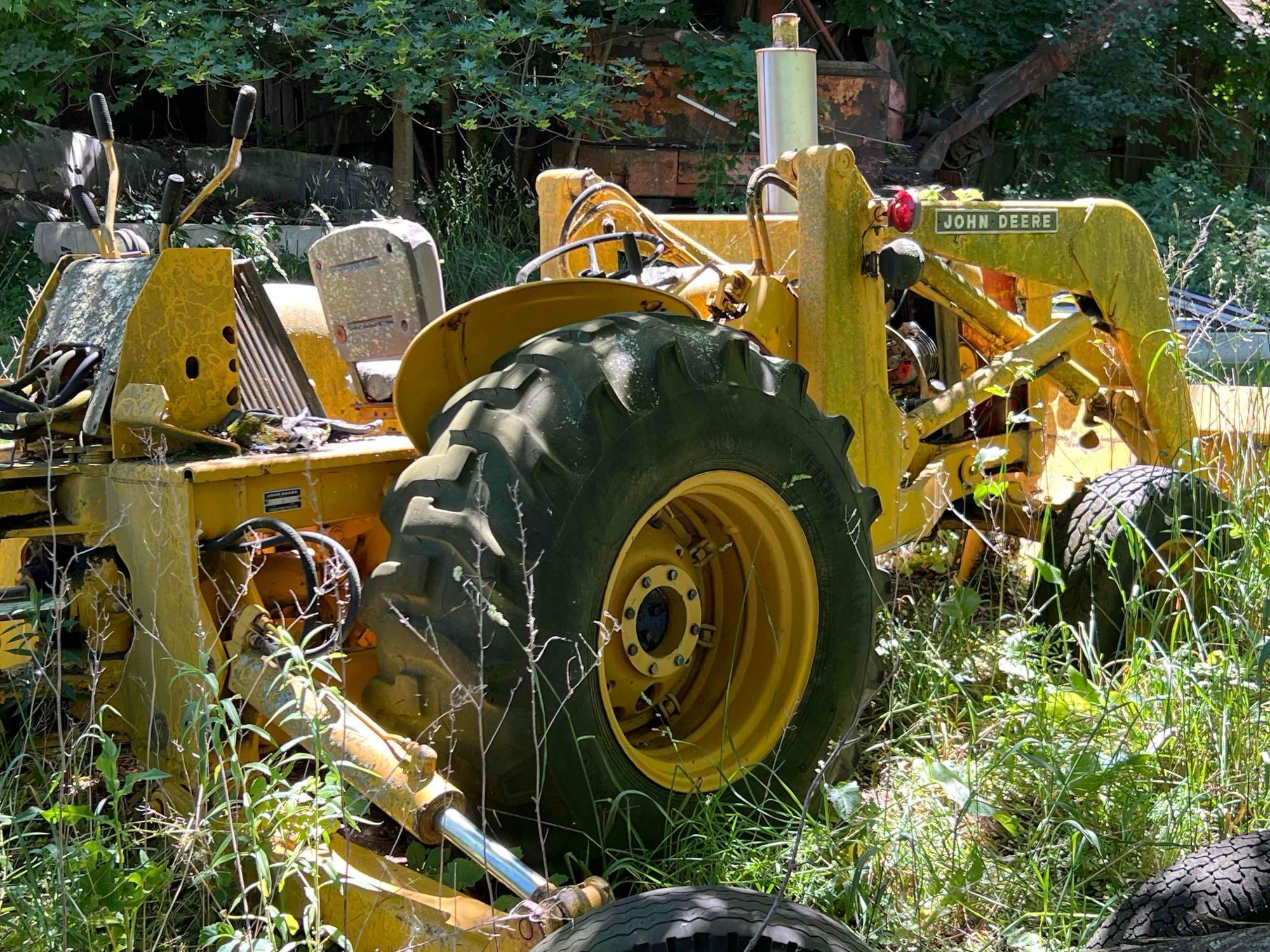 John Deere Backhoe