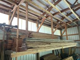 Big lot of 2x4s, and 2x6s, a couple 2x8s and 2x11s. majority of this pile is 16ft long