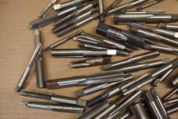 Misc lot of taps Hanson Precision Threadwell Butterfield