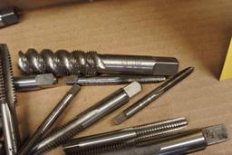 Misc lot of taps Hanson Precision Threadwell Butterfield