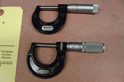 3 Starrett micrometers