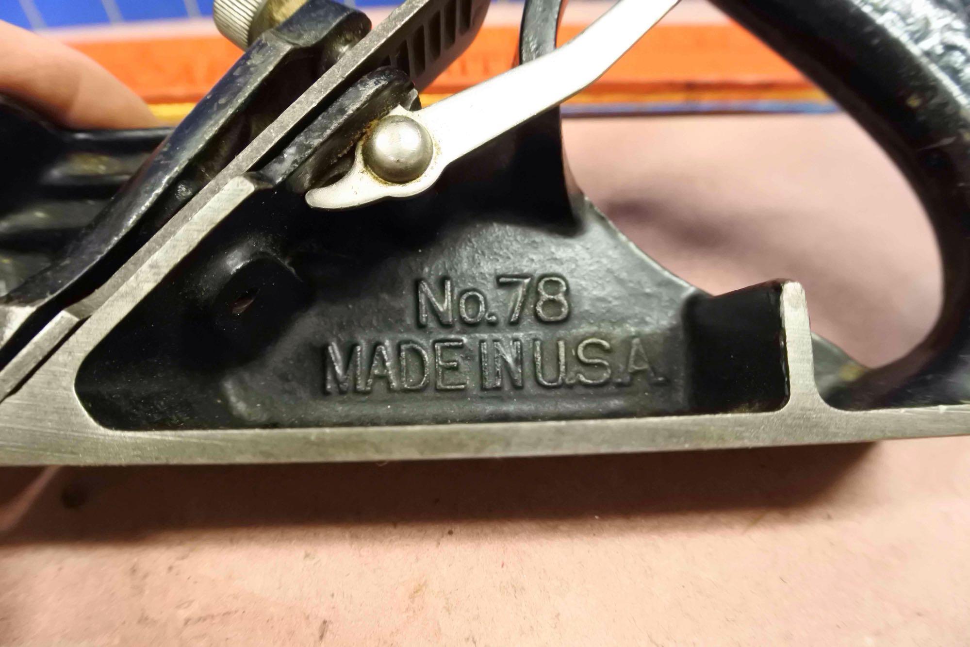 Stanley #78 Rabbet Plane