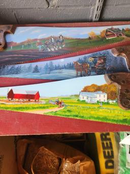 Painted Saws