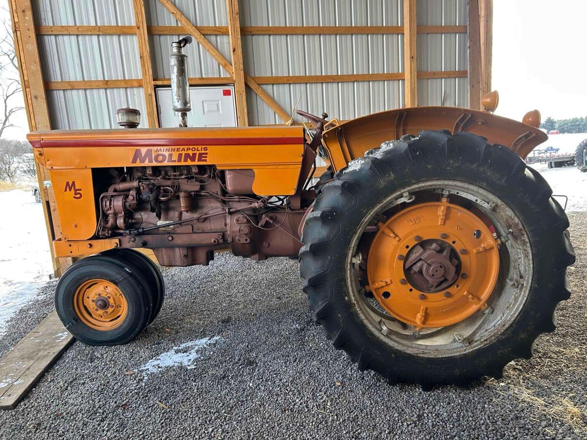 Minneapolis Moline M-5 diesel tractor NF