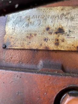 Minneapolis Moline M-5 diesel tractor NF