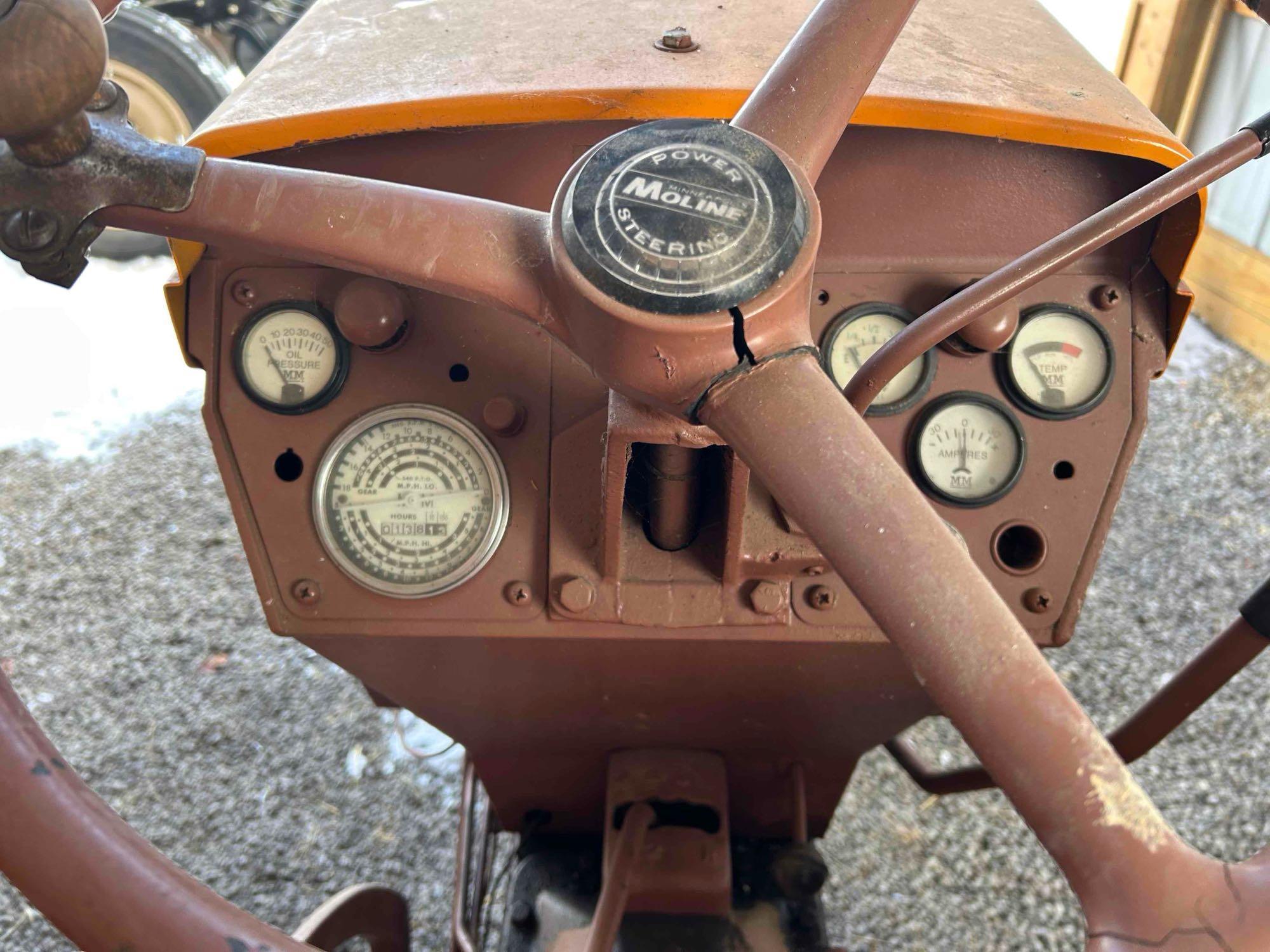 Minneapolis Moline M-5 diesel tractor NF
