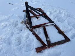 8ft 3 pt driveway grader blade