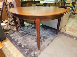 Henredon Circa 70 Round Dining Table w/ 4 Chairs