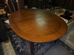 Henredon Circa 70 Round Dining Table w/ 4 Chairs