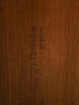 Henredon Circa 70 Round Dining Table w/ 4 Chairs