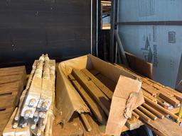 various wood stakes and spindles